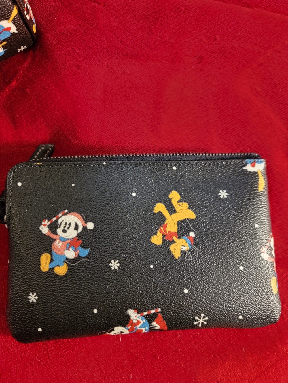 Coach Black Disney Mickey & Friends Mini Satchel with Pouch - Picture 7 of 13